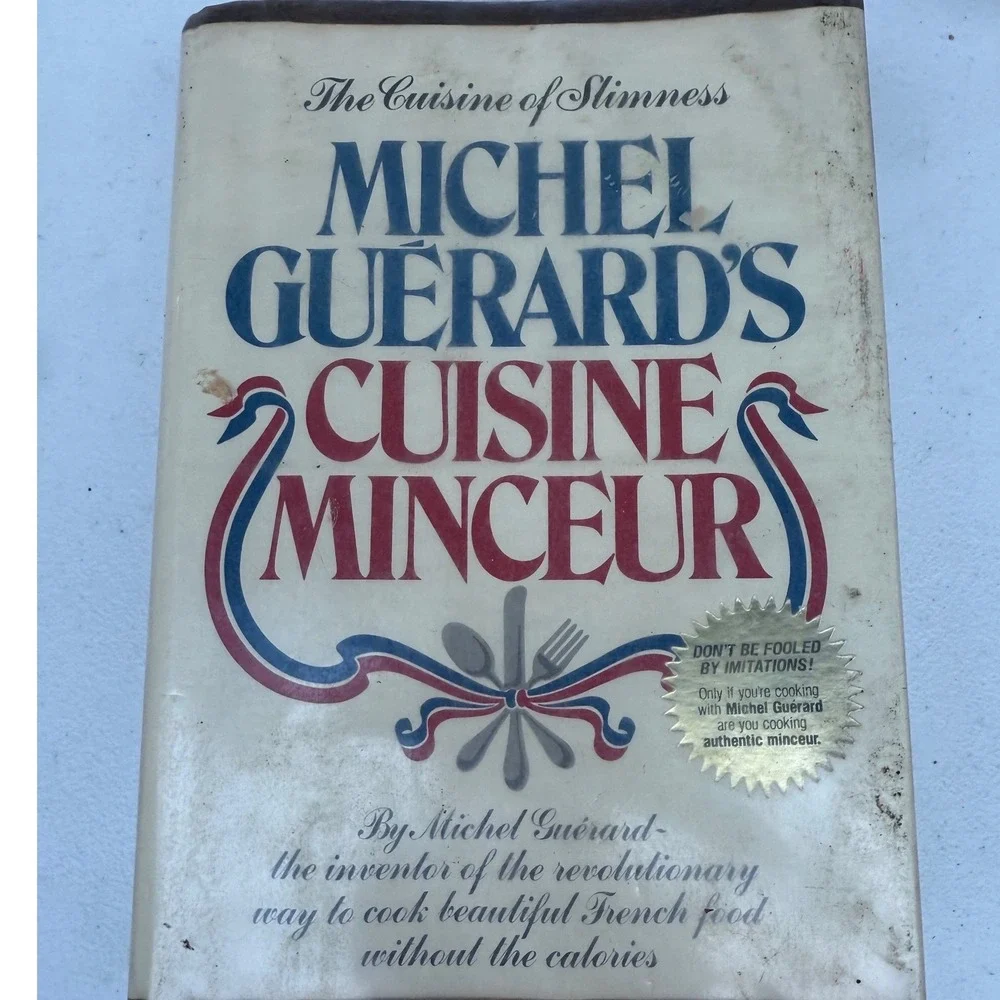 Michel Guerards Cuisine Minceur Hardcover Cookbook 1976 French Healthy Cooking